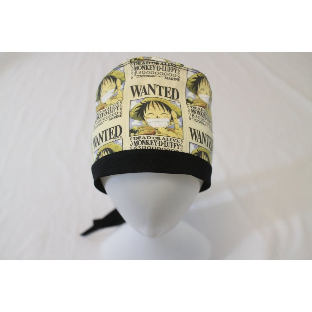 Monkey Pirate Surgical Scrub Cap Dentist Vet Chemo Hat